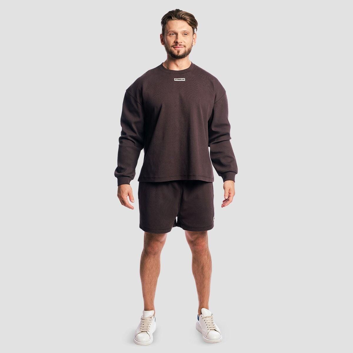 Uomo fitness pantaloncini Brown Aura 5/6