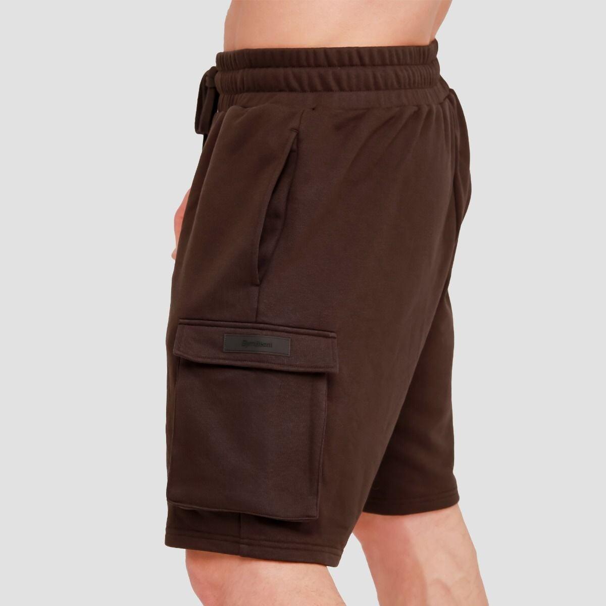 Uomo pantaloncini cargo marroni Utility 4/7