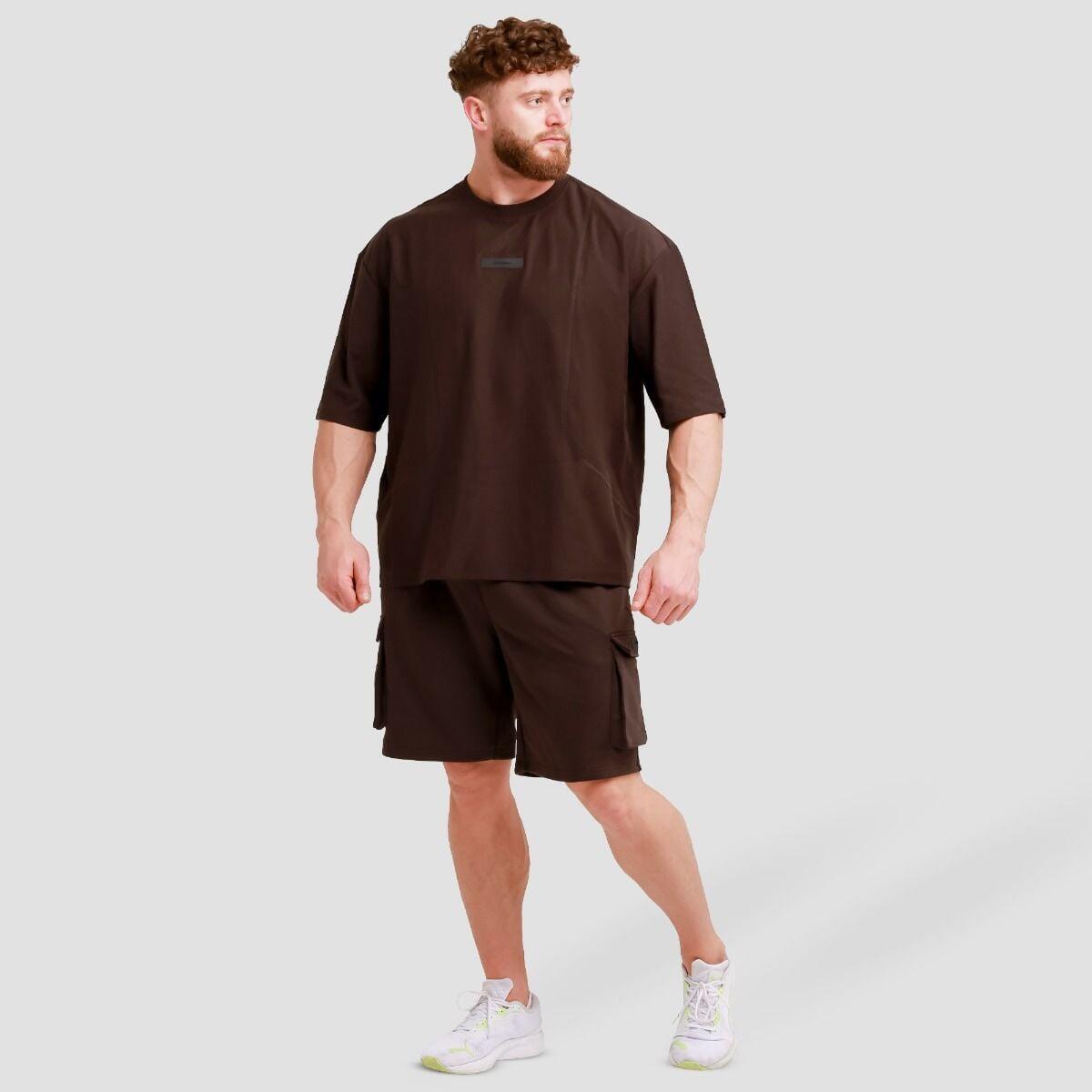 Uomo pantaloncini cargo marroni Utility 6/7