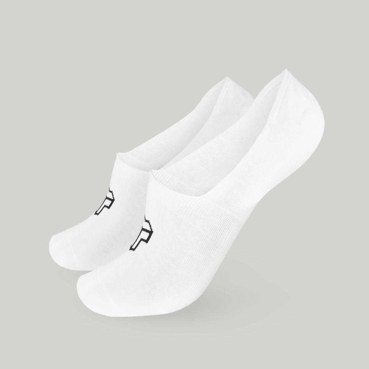 Unisex fantasmini antiscivolo bianchi 2/3