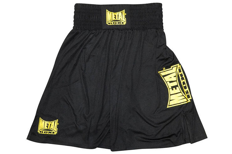 Metal Boxe Short De Boxe Water Noir Preto da Decathlon