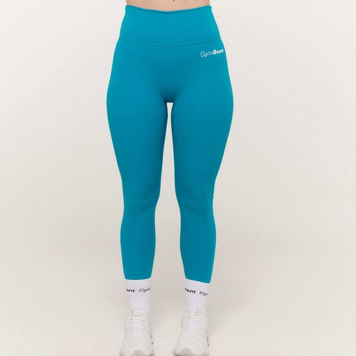 Donna fitness leggings vita alta Aquamarine Limitless 2/7
