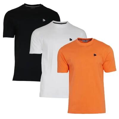 3-pack heren t-shirt vince ronde hals 100% katoen