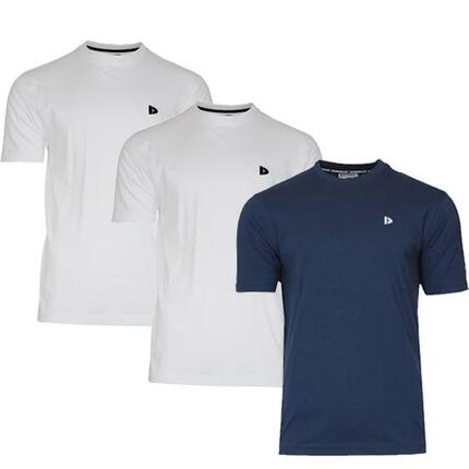 Lot de 3 t-shirts homme Vince, col rond, 100 % coton
