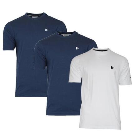 Lot de 3 t-shirts homme Vince, col rond, 100 % coton