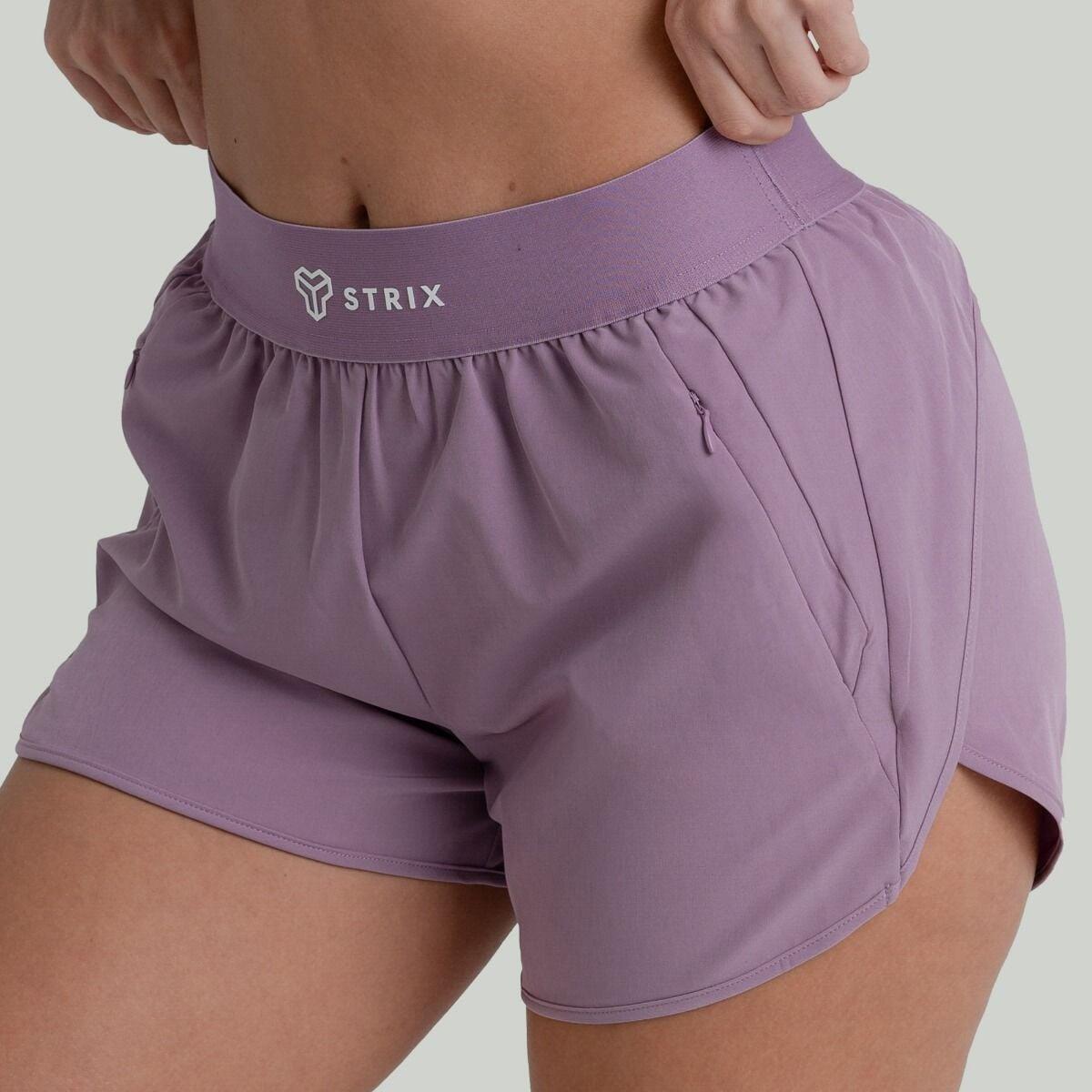Donna palestra pantaloncini elastico in vita Orchid ZOA 2/6