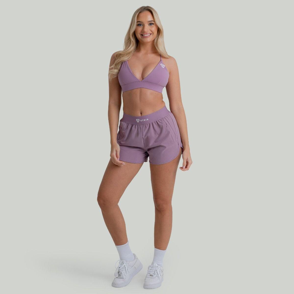 Donna palestra pantaloncini elastico in vita Orchid ZOA 5/6