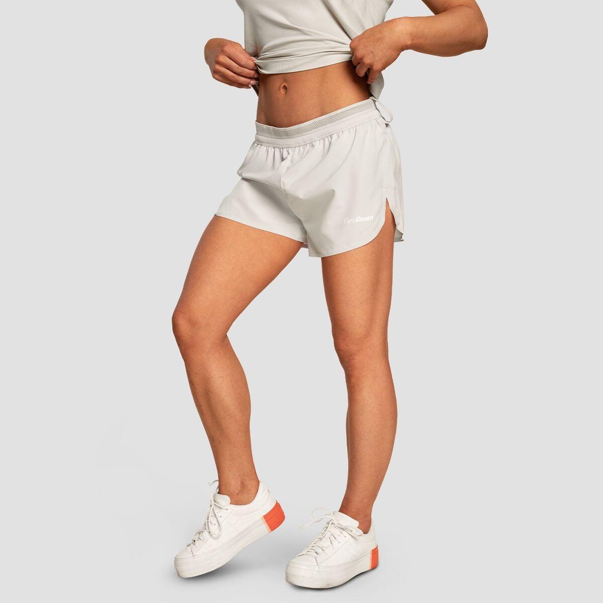 Donna Pantaloncini vita regolabile grigi Pulse X Running 4/6