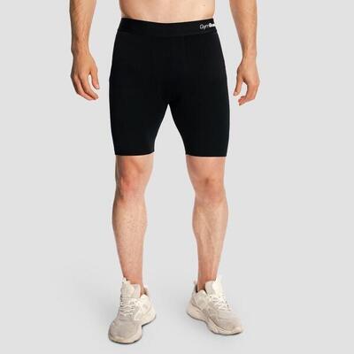 Uomo MMA pantaloncini elasticizzati neri Combat