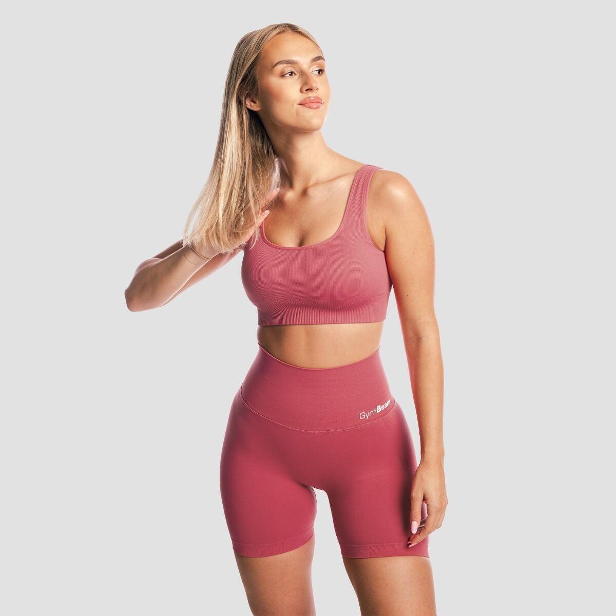 Szorty damskie fitness bezszwowe slim GymBabe Bloom 6/7