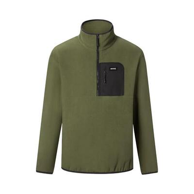 Heren frankie half zip fleece