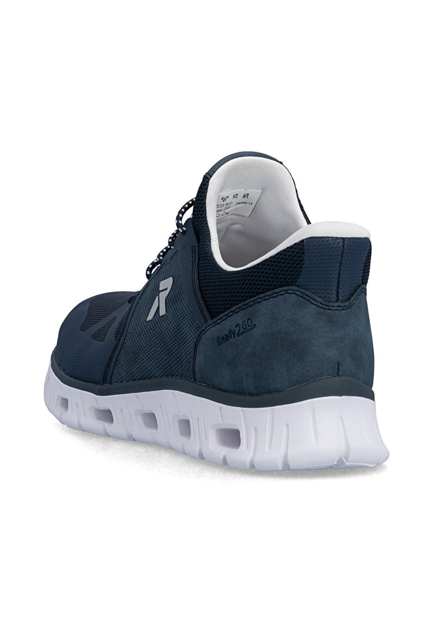 Rieker Herren Sneaker Low Ready2GO Slip-On 04355-14 blau 2/5
