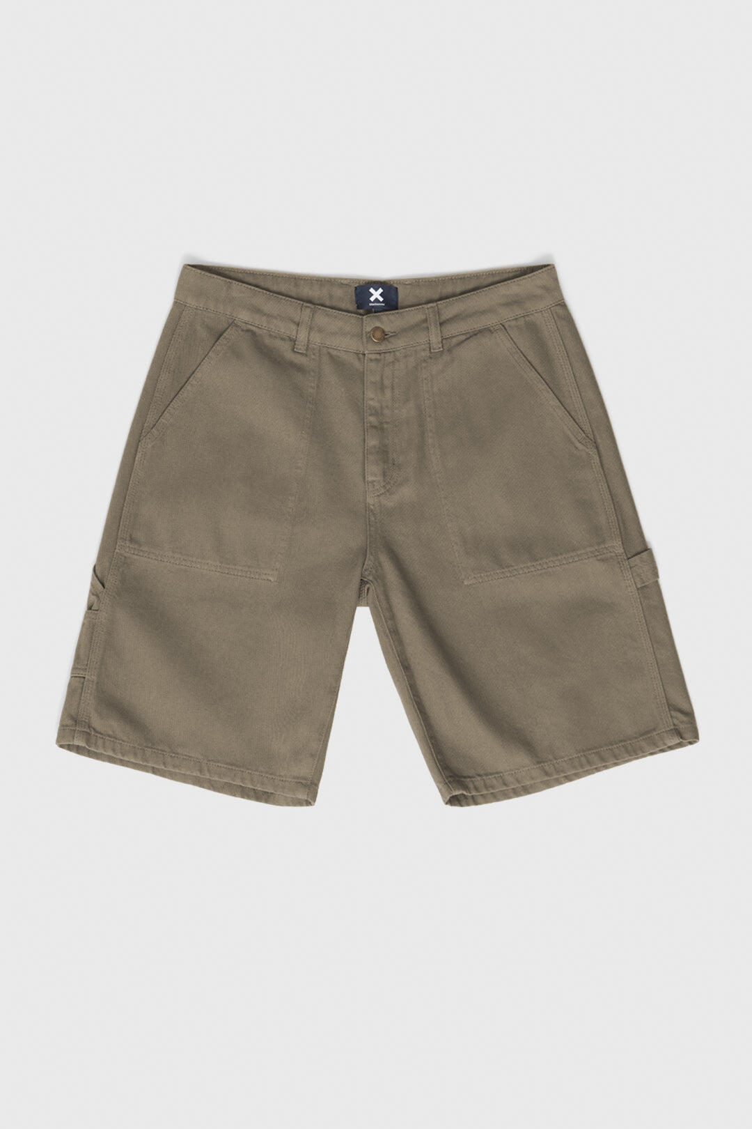 Pantalón Corto Frank Olive Green de Algodón 4/4