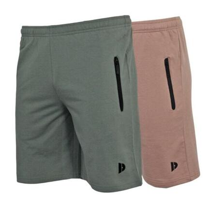 Lot de 2 shorts de jogging Nick pour homme Donnay