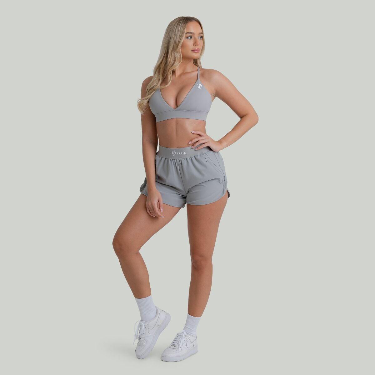 Donna palestra pantaloncini elastico in vita Smoke ZOA 5/6