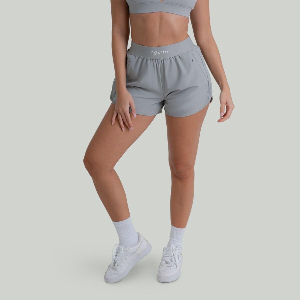 Donna palestra pantaloncini elastico in vita Smoke ZOA 4/6