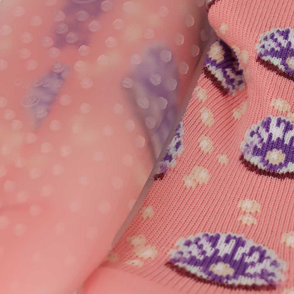 Calcetines acuáticos antideslizantes para niños rosa 3/4