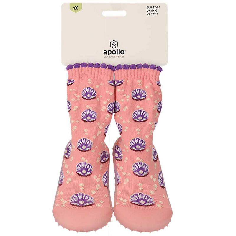 Calcetines acuáticos antideslizantes para niños rosa 4/4