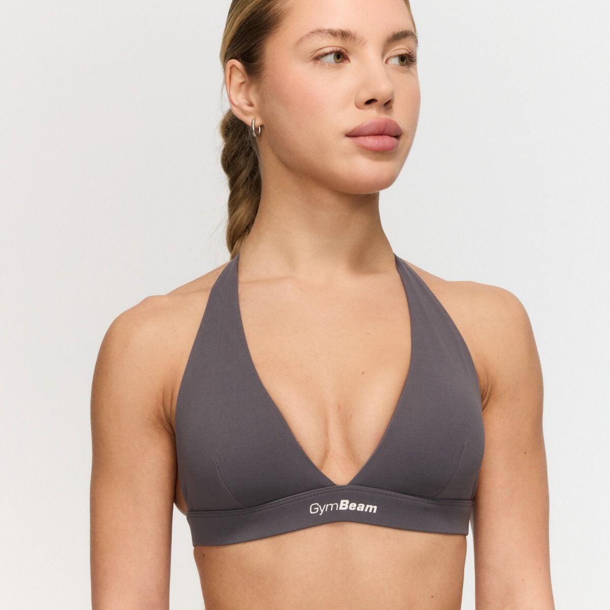 Donna fitness reggiseno sportivo sostegno medio Grey Fierce 2/6