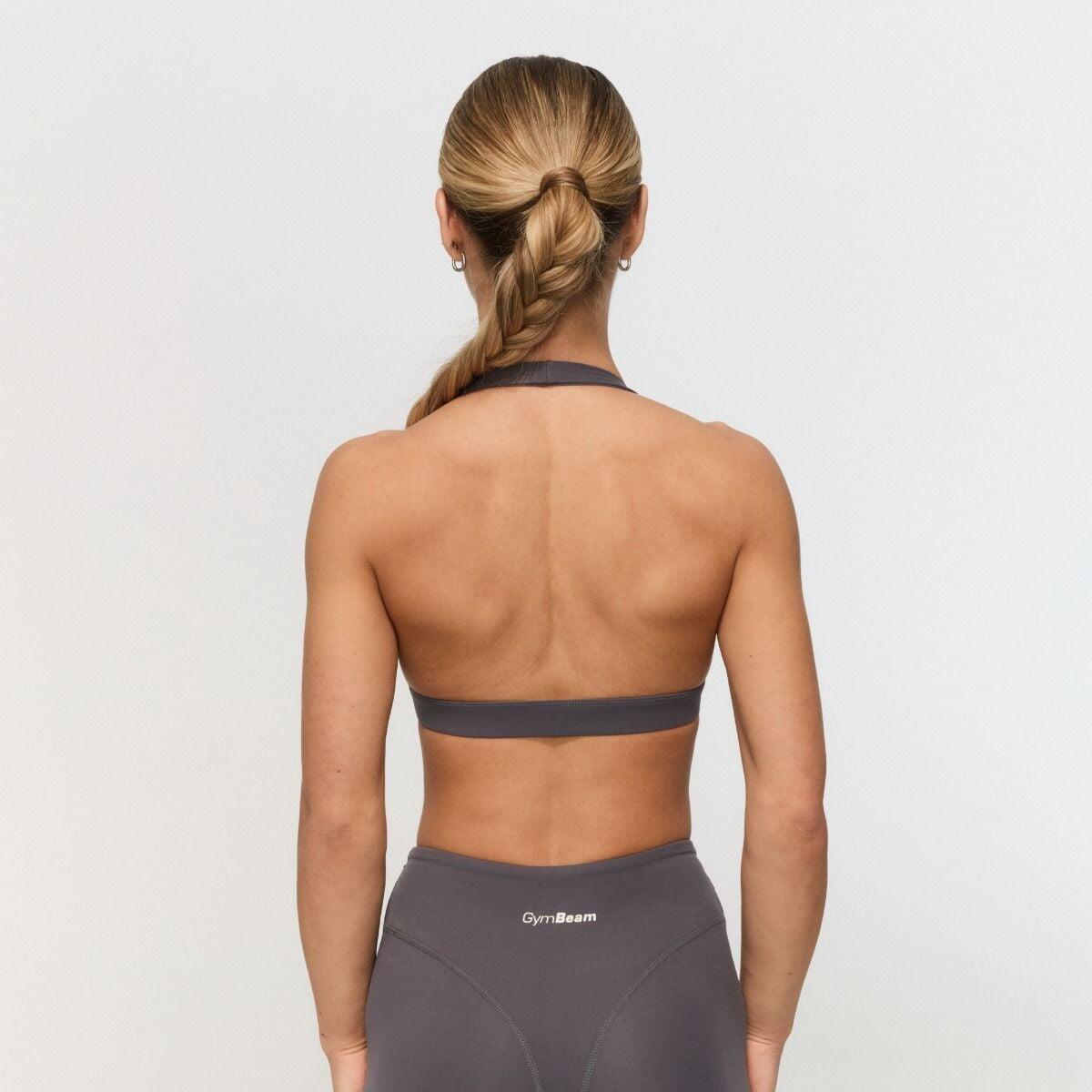 Donna fitness reggiseno sportivo sostegno medio Grey Fierce 4/6