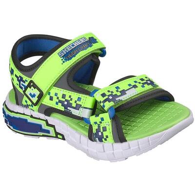 Sandalen skechers mega-splash 4k, groen, kinderen