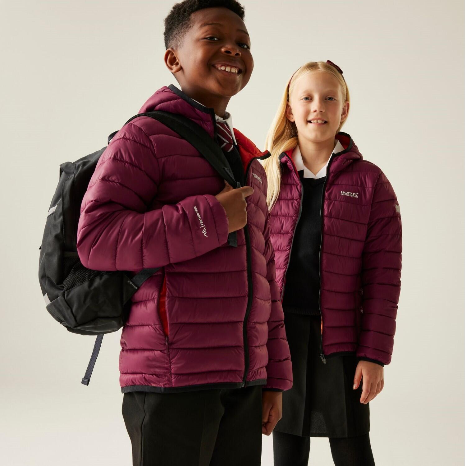 Regatta Marizion Baffle-Jacke mit Kapuze für Kinder 2/7