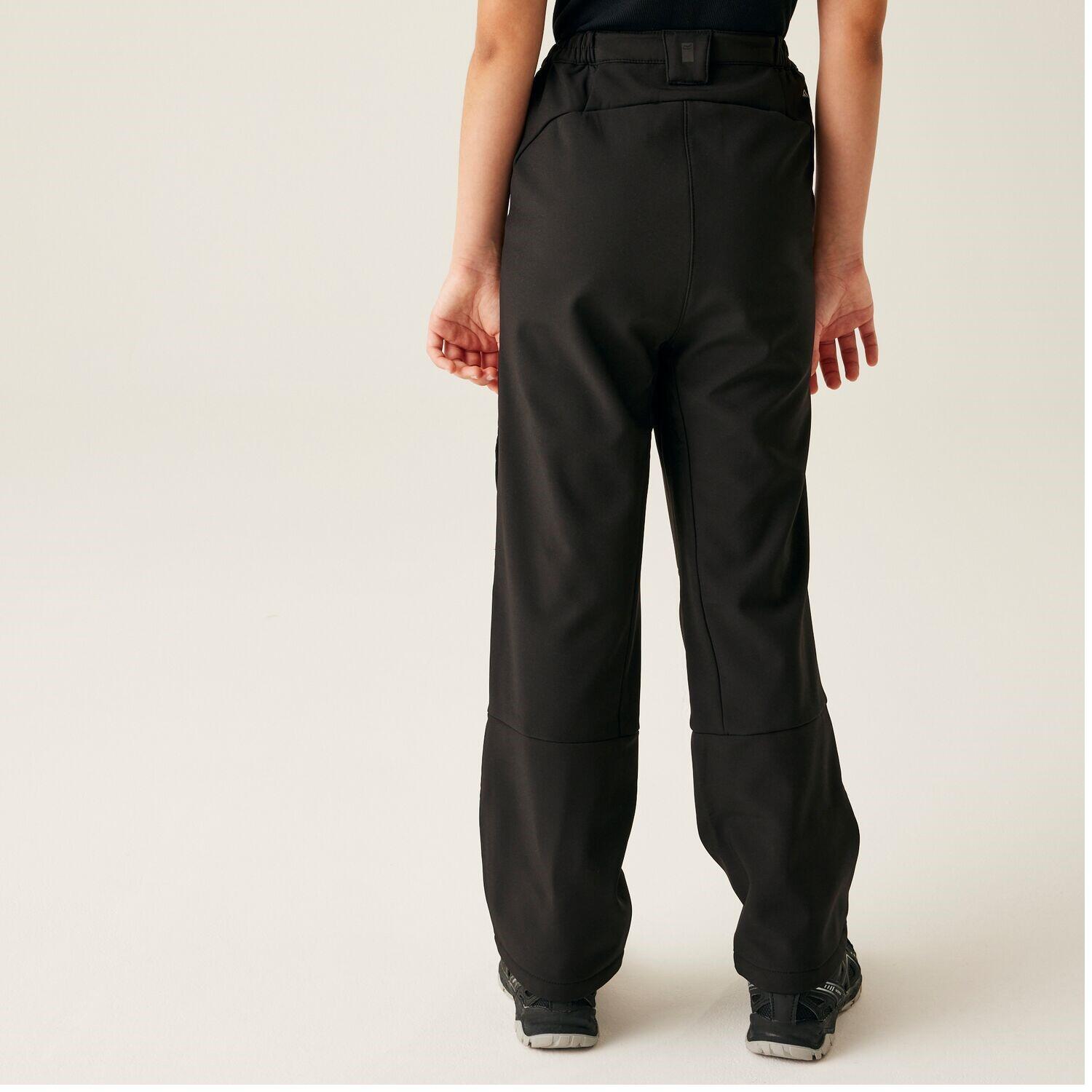 Pantaloni Escursionismo Bambino Softshell 4/7