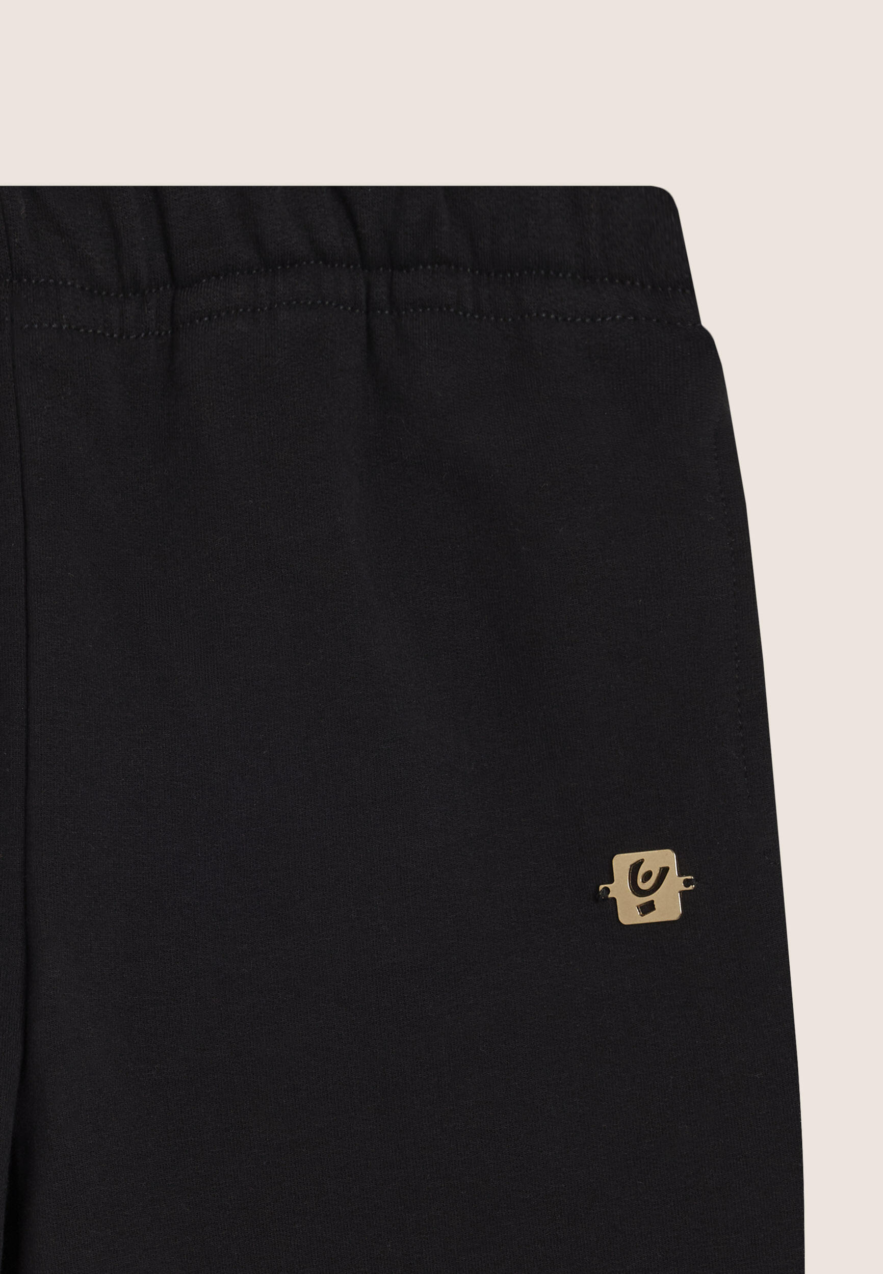 Pantaloni Junior wide leg in cotone elasticizzato 3/3