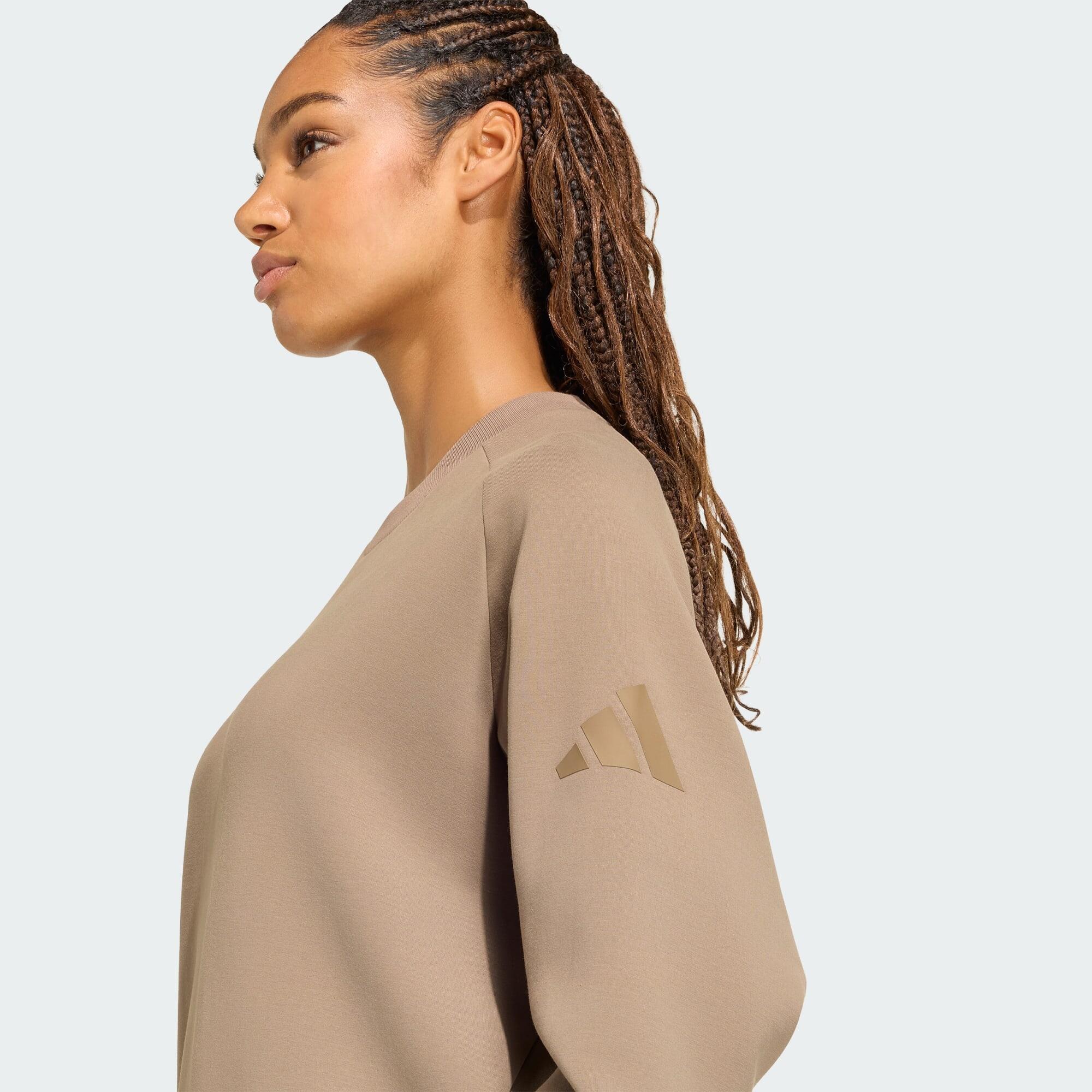 SOFT LUX SWEATSHIRT, LOCKER GESCHNITTEN 5/5