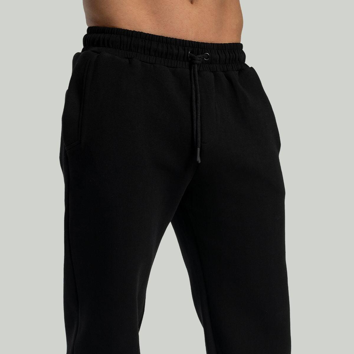 Uomo yoga joggers traspiranti Black Relaxed 2/5