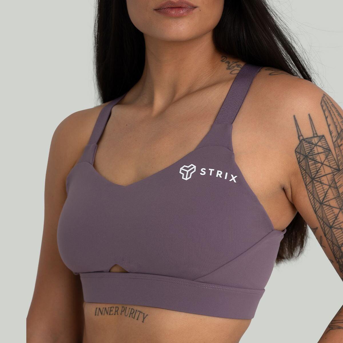 Donna fitness reggiseno sportivo spalline regolabili Dusk 2/6