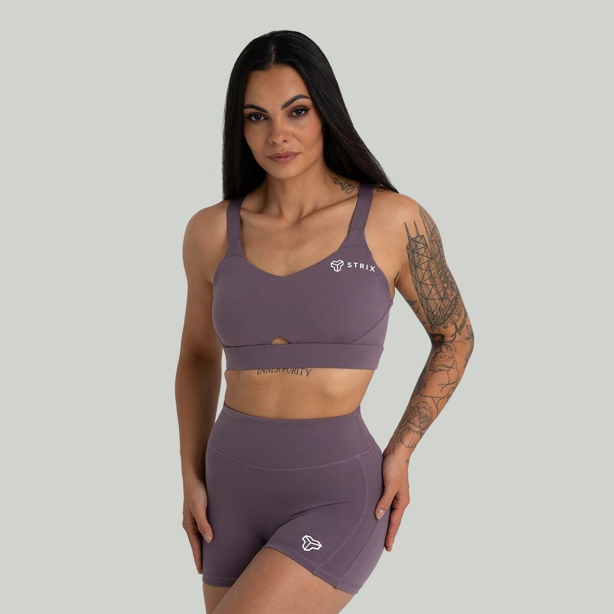 Donna fitness reggiseno sportivo spalline regolabili Dusk 4/6