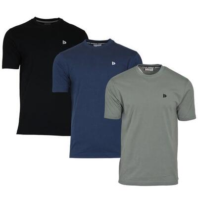 3-pack heren t-shirt vince ronde hals 100% katoen
