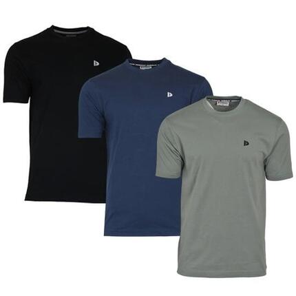Lot de 3 t-shirts homme Vince, col rond, 100 % coton
