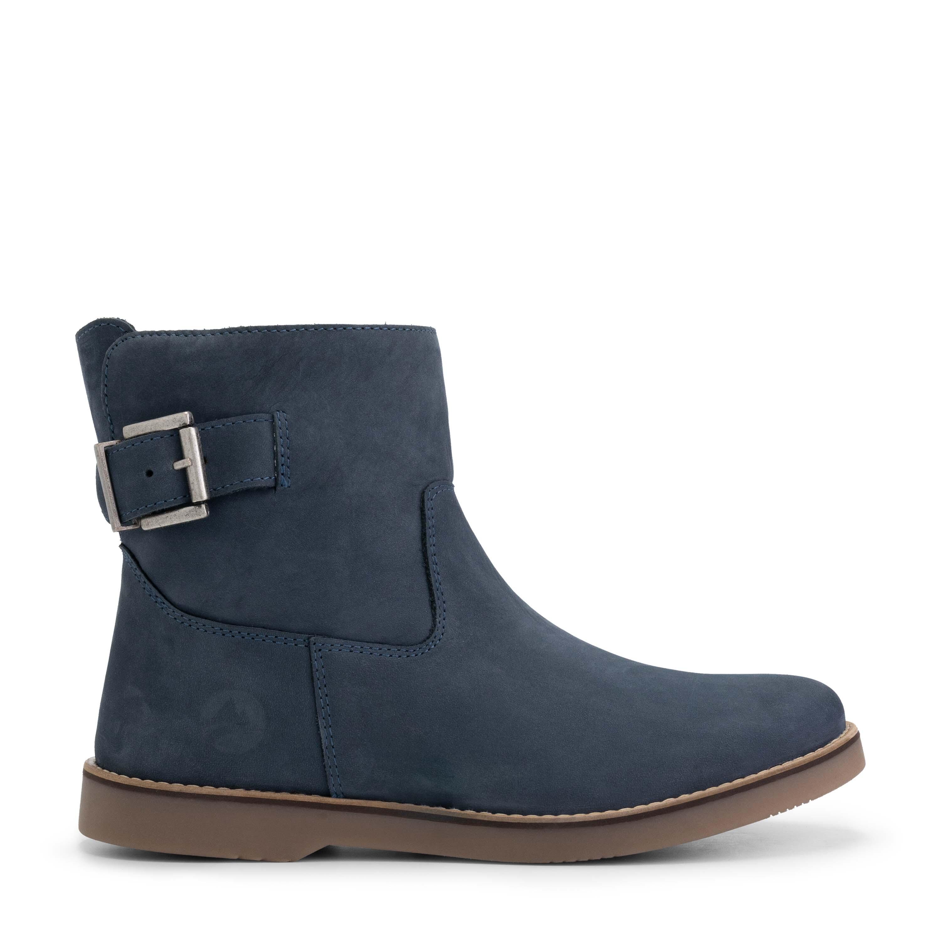 Louargat Donna - Stivaletti - Pelle - Blu 3/7