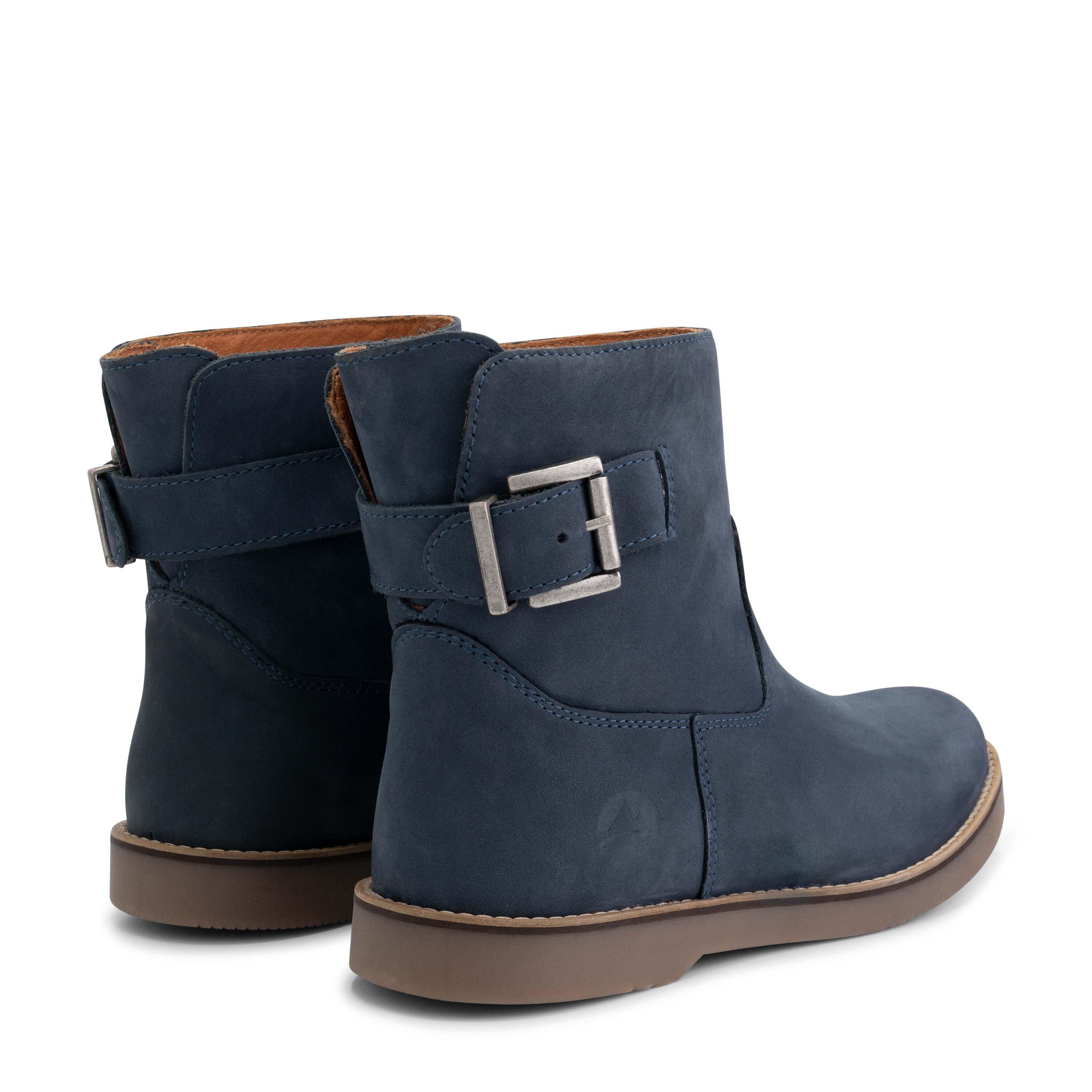 Louargat Donna - Stivaletti - Pelle - Blu 2/7