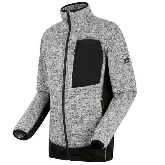 Polaire isolante extensible entièrement zippée Baslinn pour homme