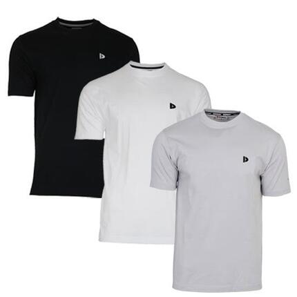 Lot de 3 t-shirts homme Vince, col rond, 100 % coton
