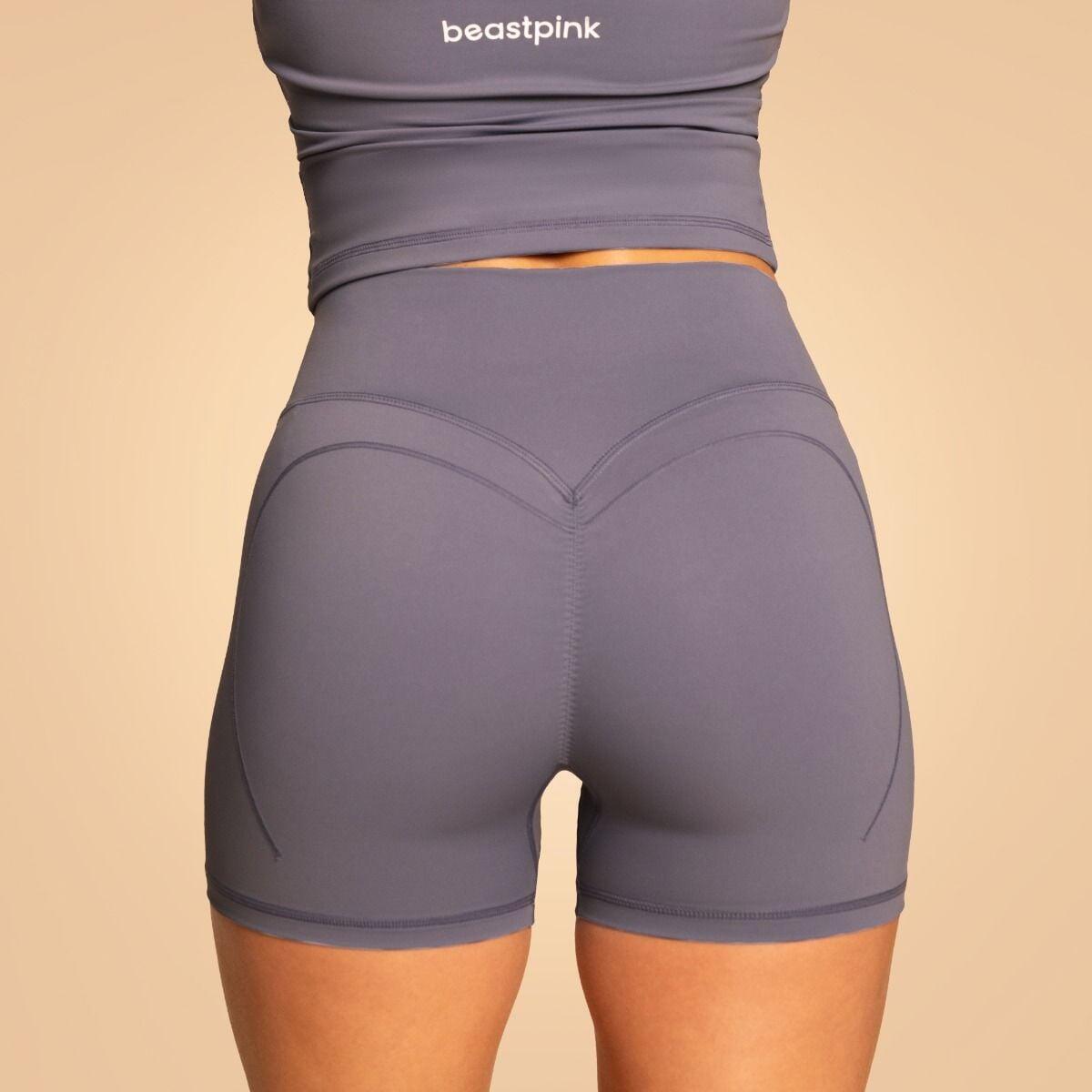 Donna fitness pantaloncini vita alta Granite Grace 4/6