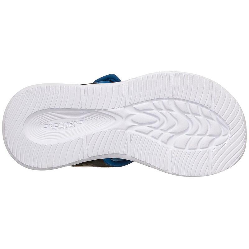 Sandale copii Skechers Sola Glow Sandal - Camo Brigh, Albastru