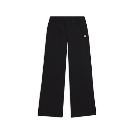 Pantalon Junior à jambe large en coton élastique
