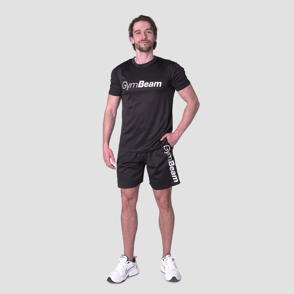 Uomo t-shirt regular fit nera Essence 4/5