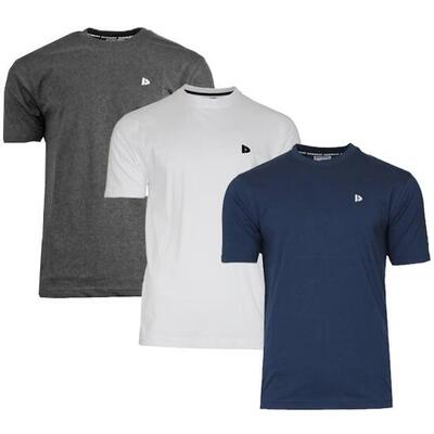 3-pack heren t-shirt vince ronde hals 100% katoen