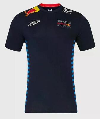 Kinder t-shirt red bull racing jr. driver marineblauw