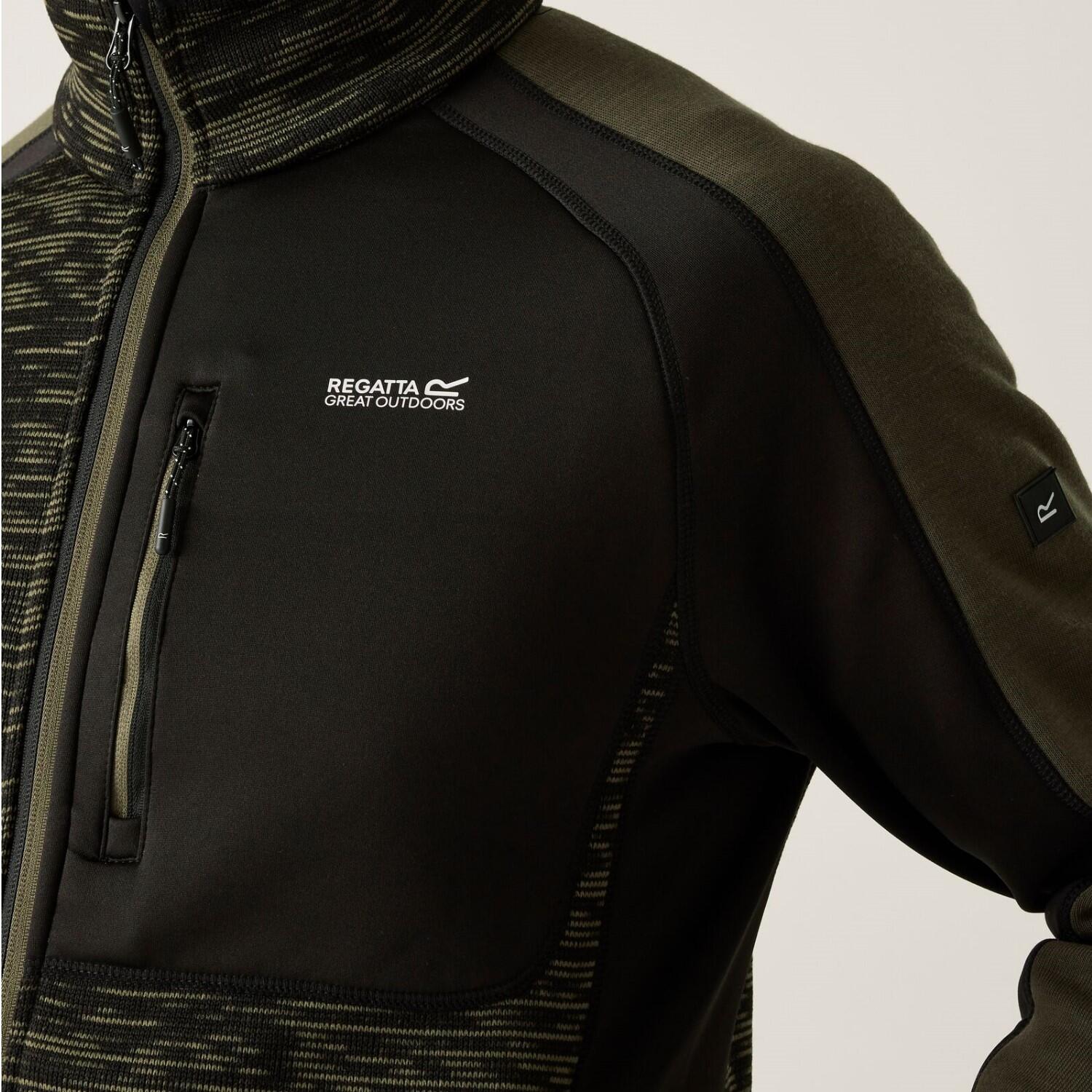 Polaire isolante extensible entièrement zippée Oakar pour homme 5/7
