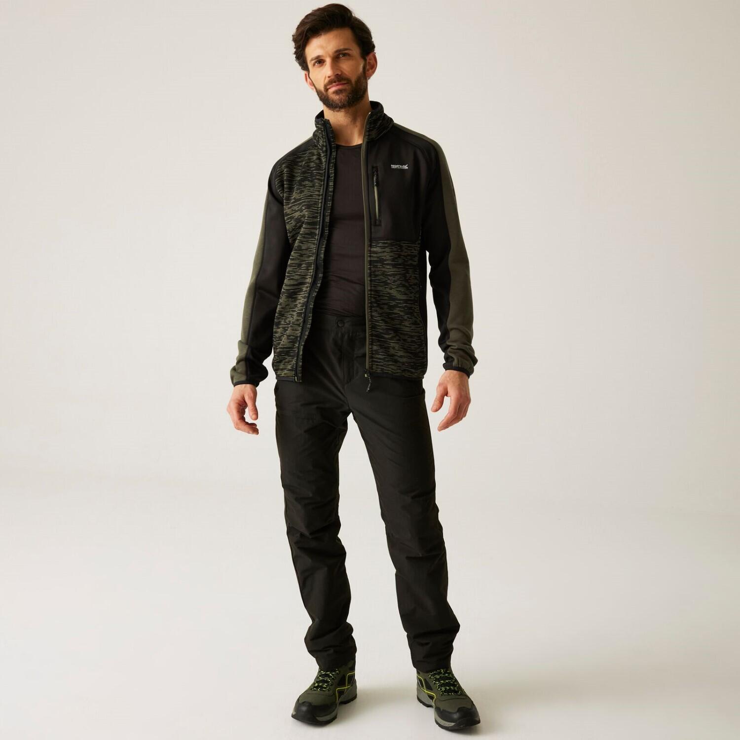 Polaire isolante extensible entièrement zippée Oakar pour homme 4/7