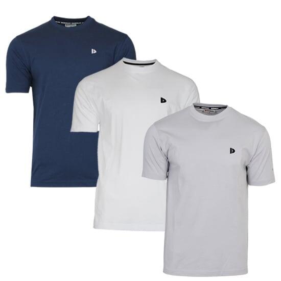 Lot de 3 t-shirts homme Vince, col rond, 100 % coton