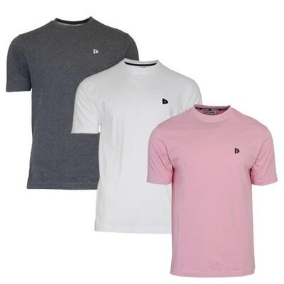3-pack heren t-shirt vince ronde hals 100% katoen