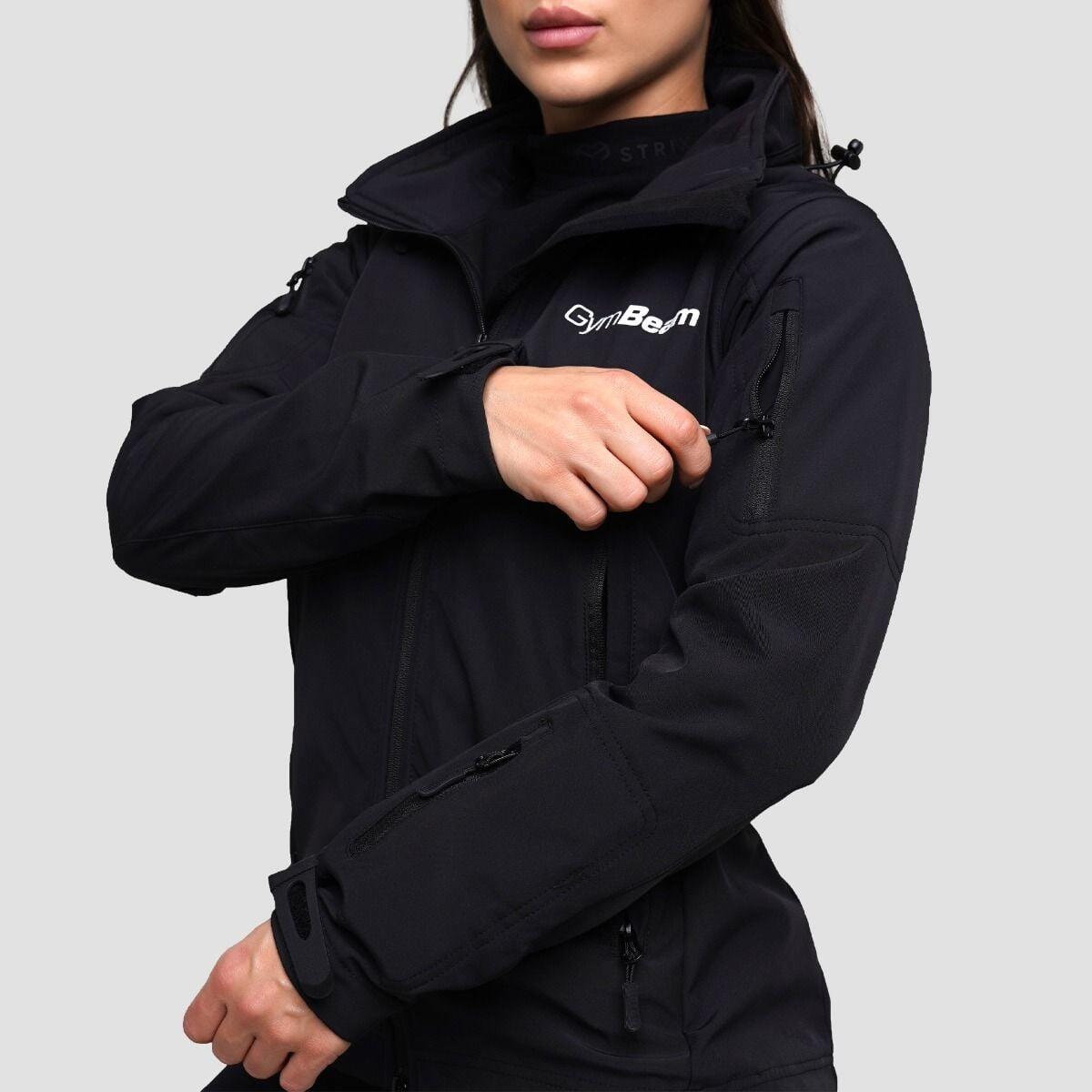 Donna escursionismo giacca softshell impermeabile Black 4/7