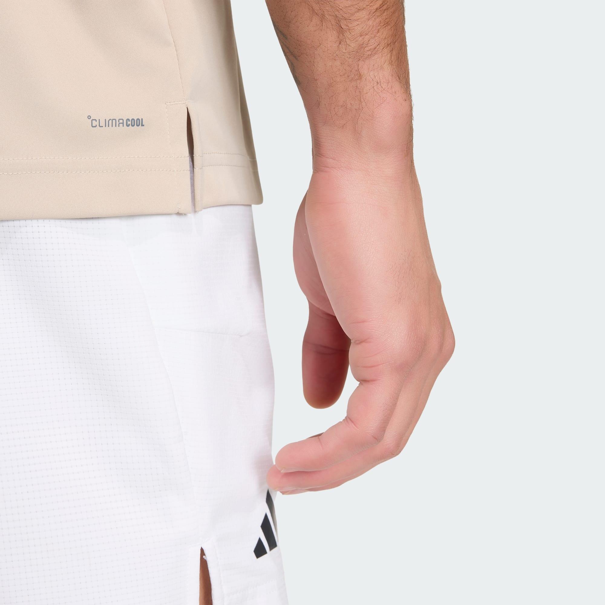 T-shirt Club Tennis Climacool com 3 riscas 5/5